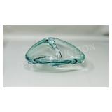 signed art glas 9' bowl