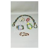 collection of costume jewelry
