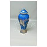 wedgwood blu souffle celestial dragon vase