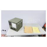 military multi fuel space heater model T-15K 1986