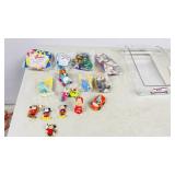 small bin- assorted Disney & McDonalds toys