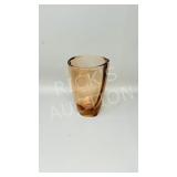 6' tall art glass vase