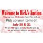 LIVE Online Auction - July 29, 2026