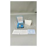 Franklin Mint Crystal & sterling  necklace set