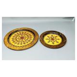 3 hand crafted wood trays - Poland
