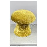 16' tall 1970's velvet mushroom footstool
