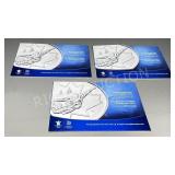 3- Canada 2010 coin sets, dbl loonies