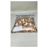 8 Kg. of pennies , most Canadian , some US