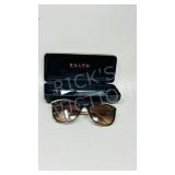 pair of Ralph Lauren sun glasses in case