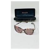 pair of Ralph Lauren sun glasses in case