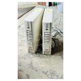 2 computer back ups , UPS 1200 w/ disk