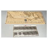 1999 Canada Millennium coins set + 1992 quarters