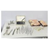 assorted flatware- various patterns
