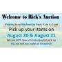 LIVE Online Auction - August 19, 2026