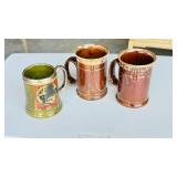 3 beer steins