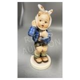 Hummel figurine- Boy w/ toothache 5.5' tall