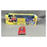 new Super Mario watch & Crayola train set