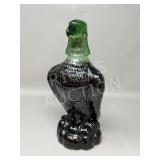 Bessi Italian green glass eagle wine decanter