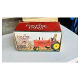 Ertl Fox fire Farms tractor & figure in box