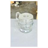 vintage glass coffee perk complete