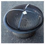 Black Metal Fire Pit