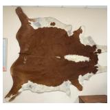 Large Genuine Cow Hide Fur Rug