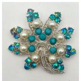 Pretty Large Vintage Pin