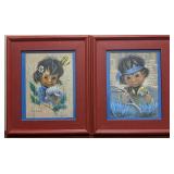 Suzie Sunshine & Willie Hopi Framed Prints