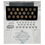 2009 Pres. Dollars: P&D Proof & Satin Finish Set