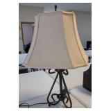 Table Lamp w/Iron Patina