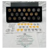 2008 State Quarters 24K Gold Clad & Platinum P&D