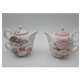 2 "Tea for One" Teapots