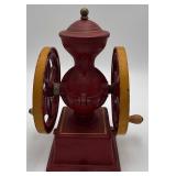 Vintage John Wright Inc. cast iron coffee grinder