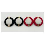 2 Pair of Unusual Ear Clips
