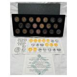 2005 State Quarters 24K Gold Clad & Platinum P&D