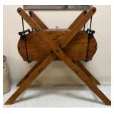 Antique Cypress Wood Swing Butter Churn