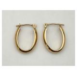 14K Gold Hoop Earrings