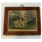 Vintage "The Infant Brood" Picture