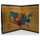 First State Quarters of the U.S. Collectors Map
