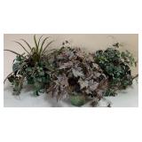 4 Faux Floral Arrangements
