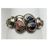 Gorgeous Caroline Pollack Sterling Silver Bracelet