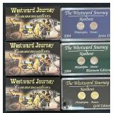 2004 Westward Journey Series Keelboat Nickel Sets