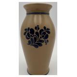 Pfaltzgraff "Folk Art" Pattern Stoneware Bud Vase