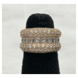 Beautiful 14K Gold & CZ Ring