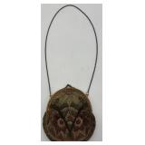 Vintage Embroidered Metro Bag Works Silk Purse