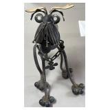 Yard Metal Dog Decor