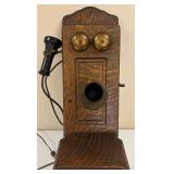 Antique Kellogg Wall-Mounted Telephone