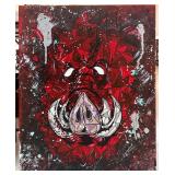 Original Razorback Painting Signed By Artist Sasha