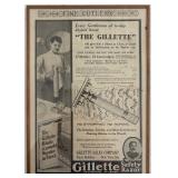 Framed Vintage Original Print Of Advertisement