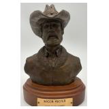 Bronze Sculpture Titled "Wagon Master"